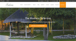 Desktop Screenshot of mushara-lodge.com